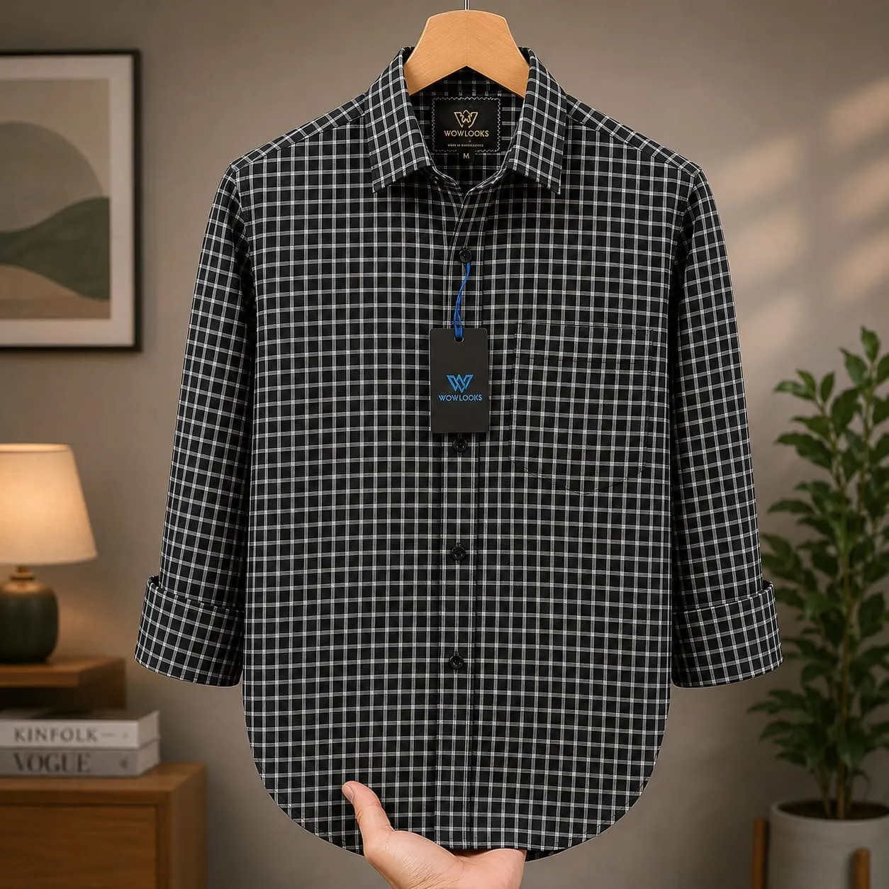 Premium Shirt-Garments Check Fabric